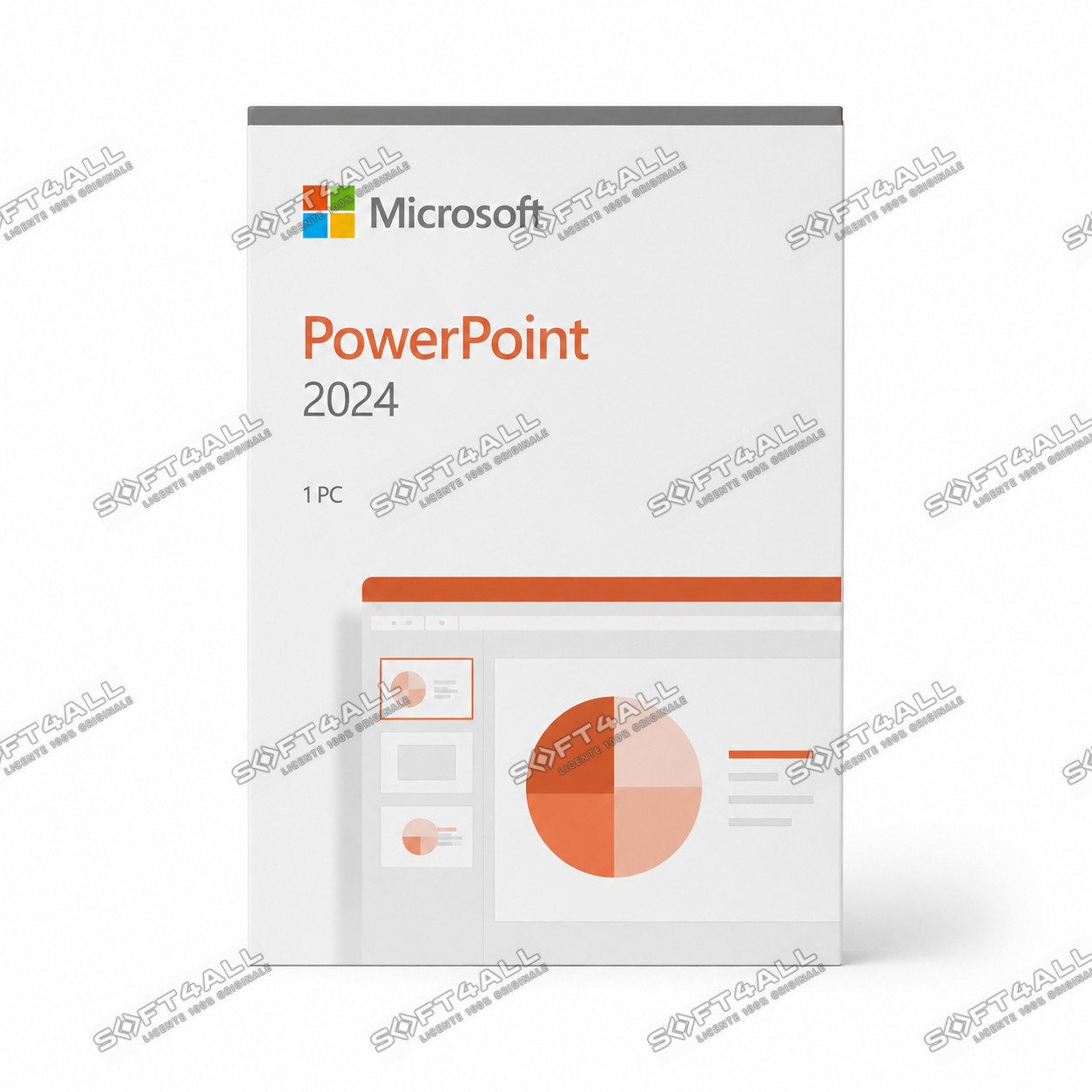 MICROSOFT Powerpoint 2024,  All Languages, Retail